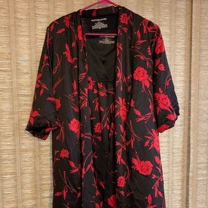 Nottibianche matching Lined Robe & Gown